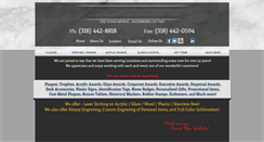 Desktop Screenshot of louisianatrophies.com